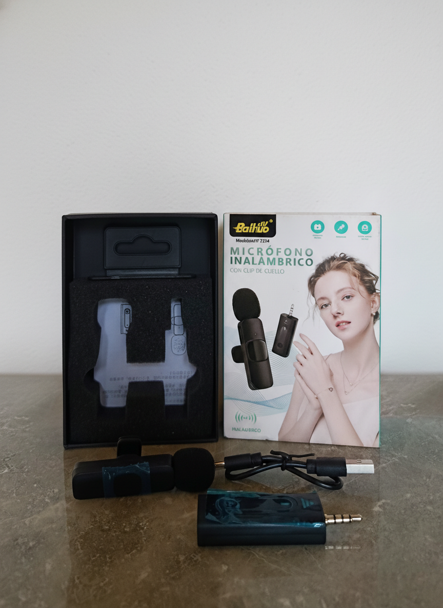Micrófono K35 Entrada Audio Jack 3.5🔊📱